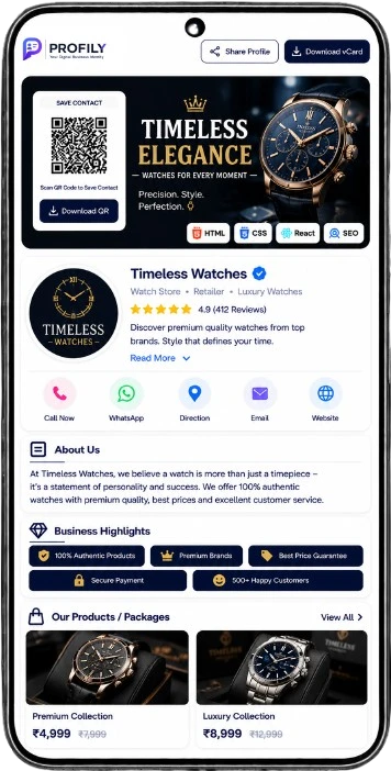 Mobile Profile Preview 1