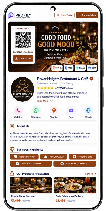 Mobile Profile Preview 1