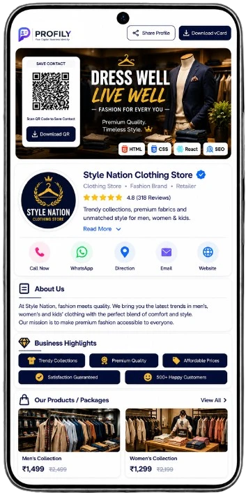 Mobile Profile Preview 1